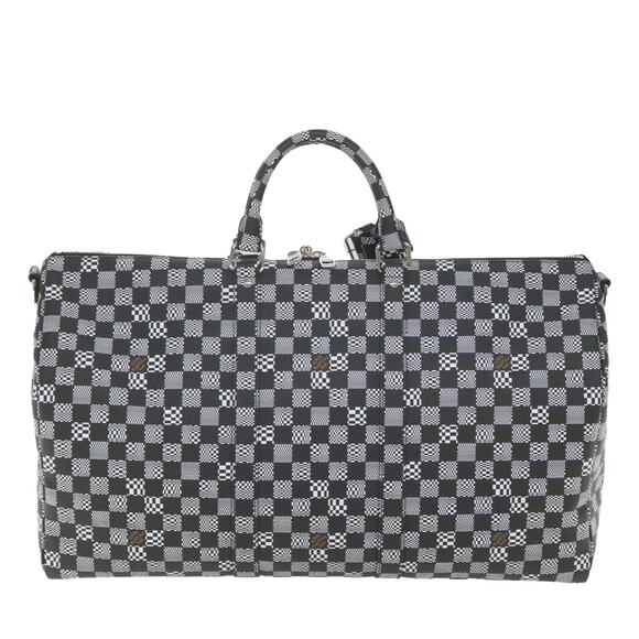 LOUIS VUITTON Damier Distorted Keepall Bandouliere 50 Boston N50028 - Picture 2 of 16